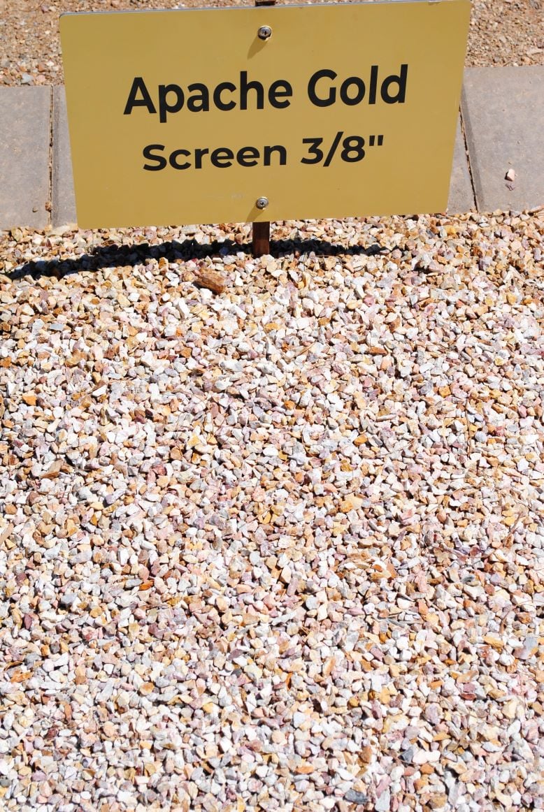 Apache Gold Screened 3/8"
