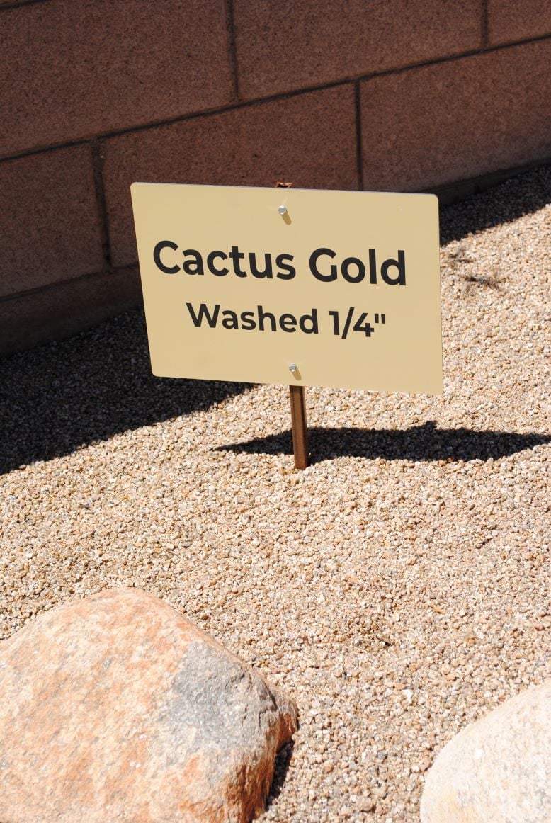 Cactus Gold Washed 1/4"